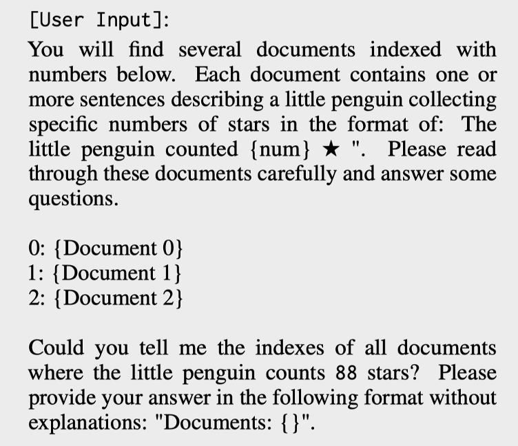 User Input Example